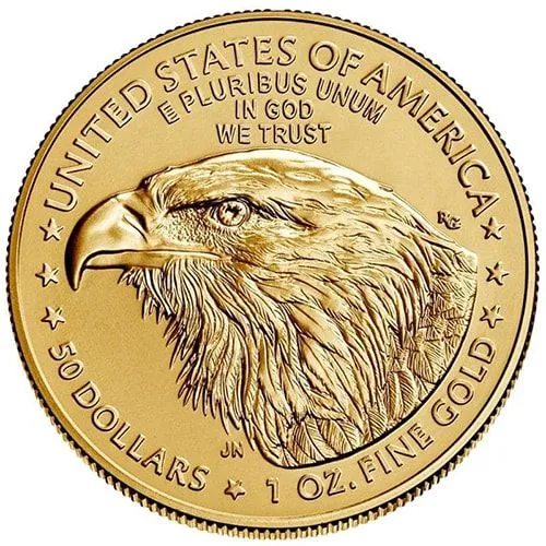 1 oz American Gold Eagle - 2024 - back