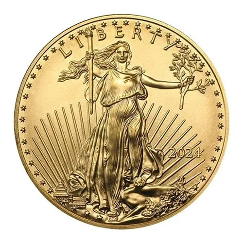 1 oz American Gold Eagle - 2024 - front