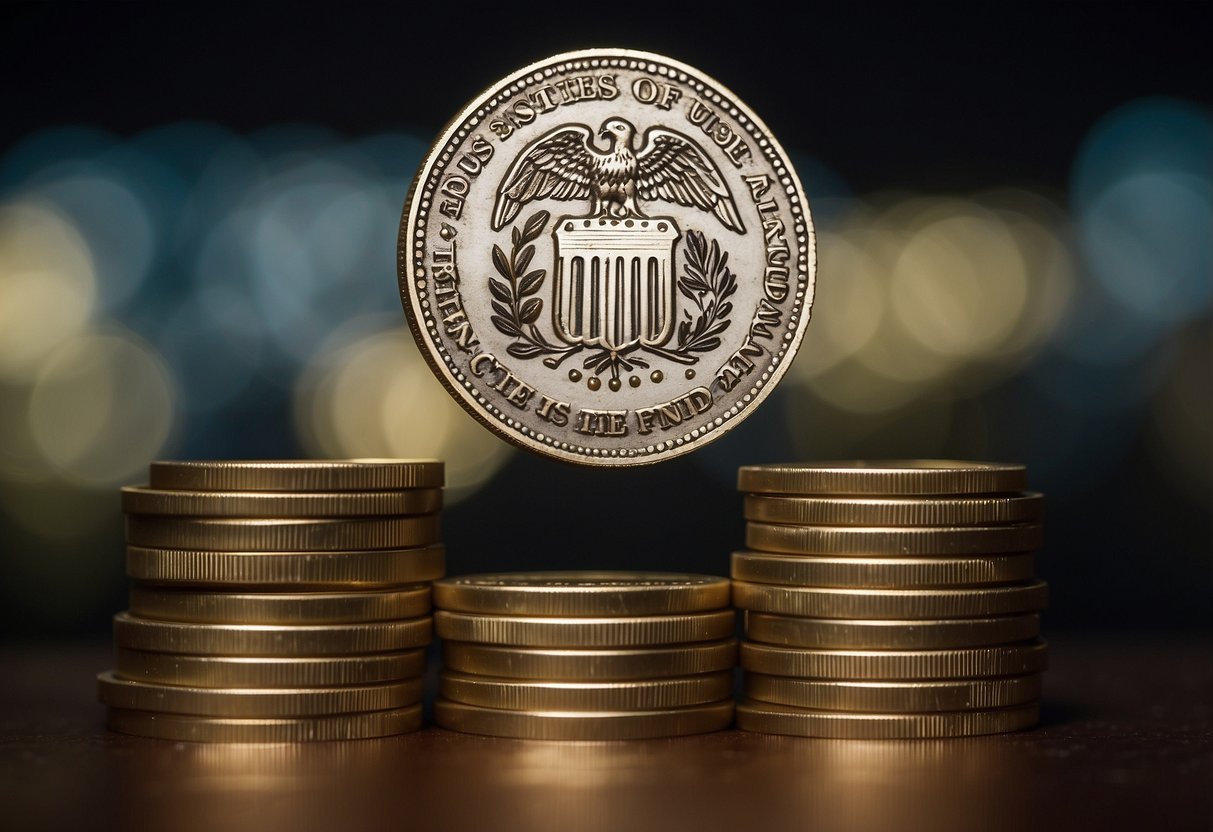 The Federal Reserve raises the federal funds rate causing a ripple effect on interest rates Businesses and consumers adjust their borrowing and spending behaviors accordingly
