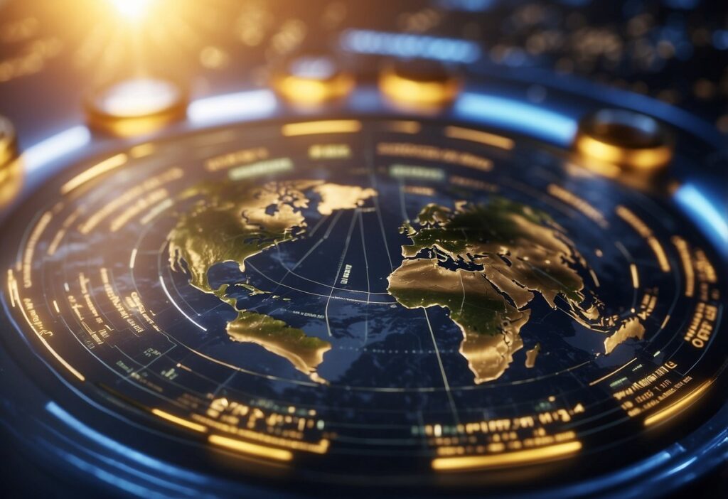 digital rendition of the globe