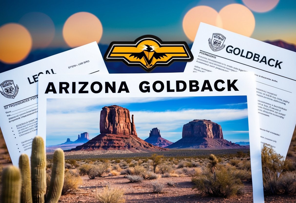 legal documents calling for the arizona goldback