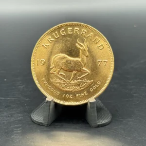 1 oz South African Gold Krugerrand Front | Metals Edge 1 oz South African Gold Krugerrand Front