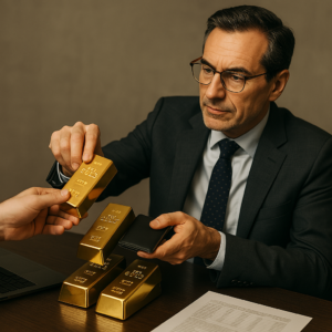 Smart Investor Buying Gold Bars | Metals Edge Smart Investor Buying Gold Bars