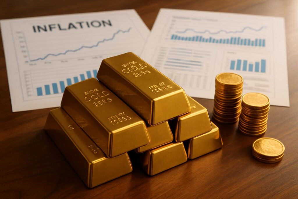 Inflation gold bars
