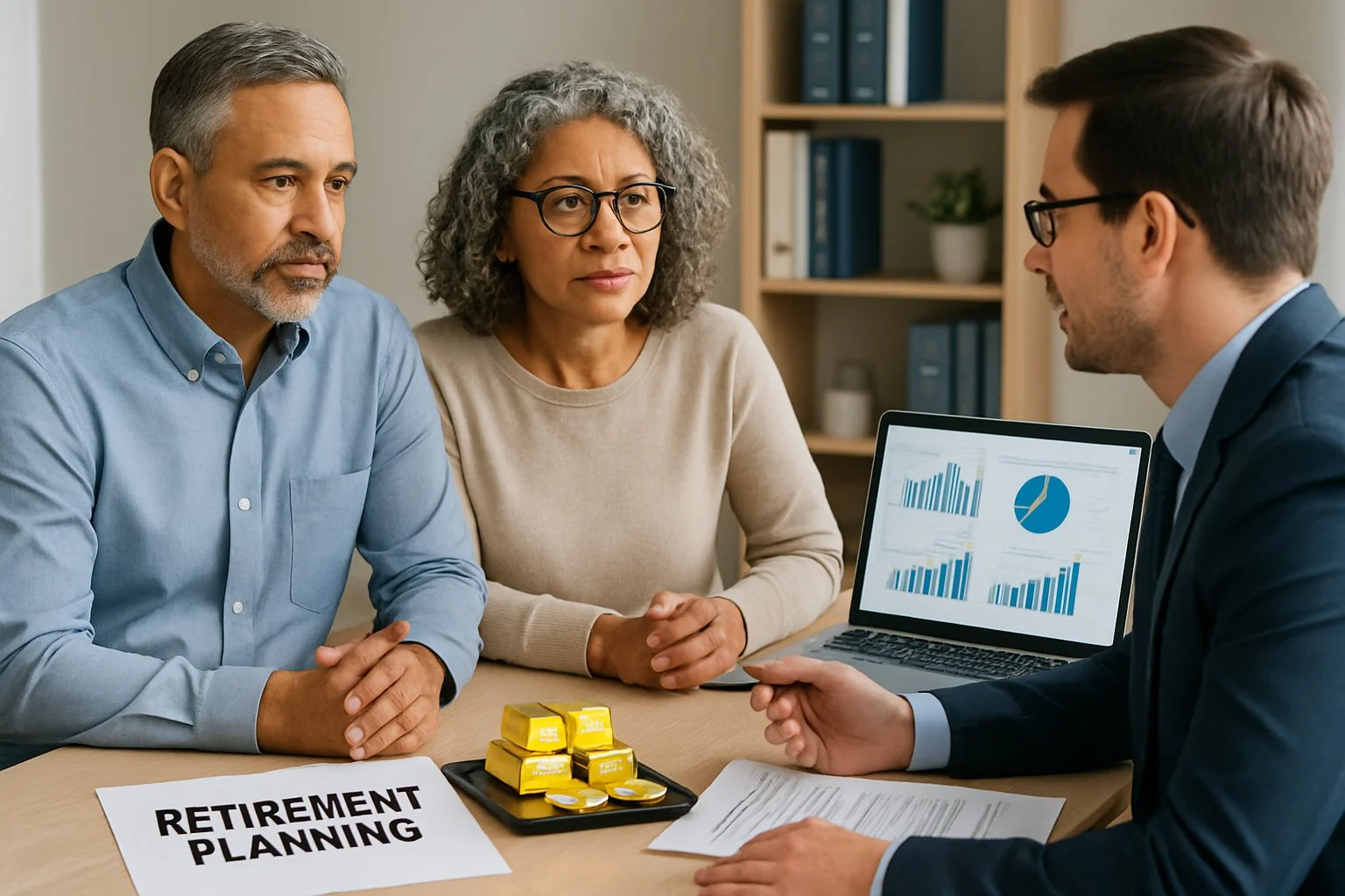 Retirement planning, IRA, Gold