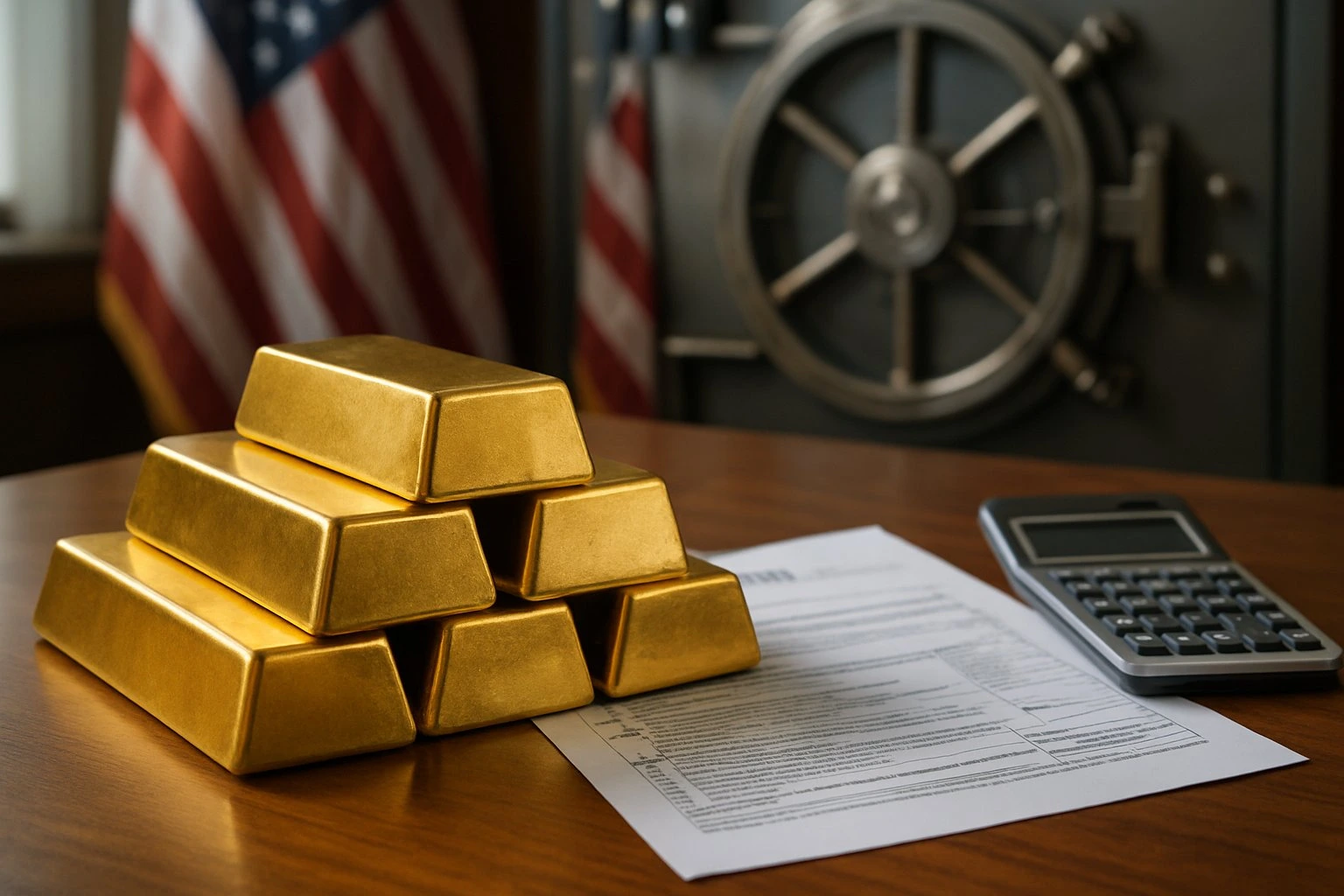 IRAs gold bars six