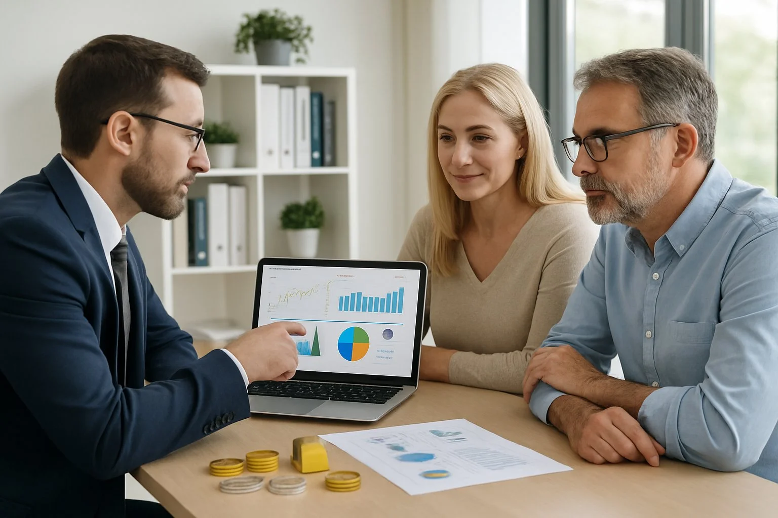 3 ppl round computer