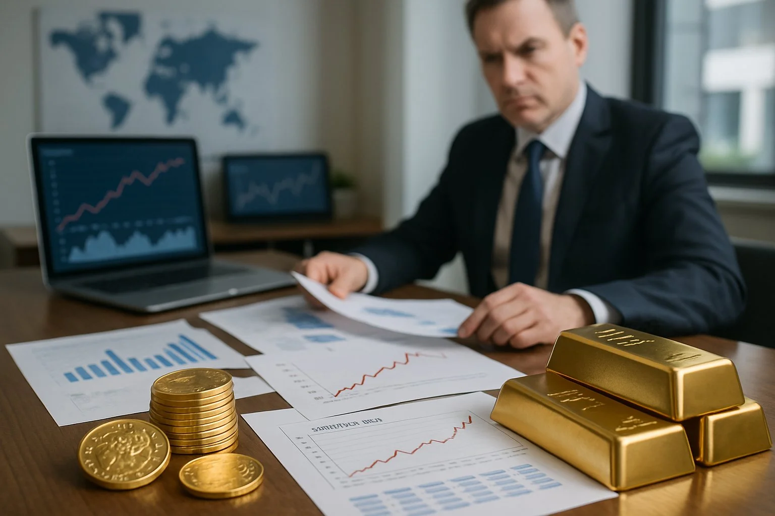 financial-advisor-recommending-gold-to-client