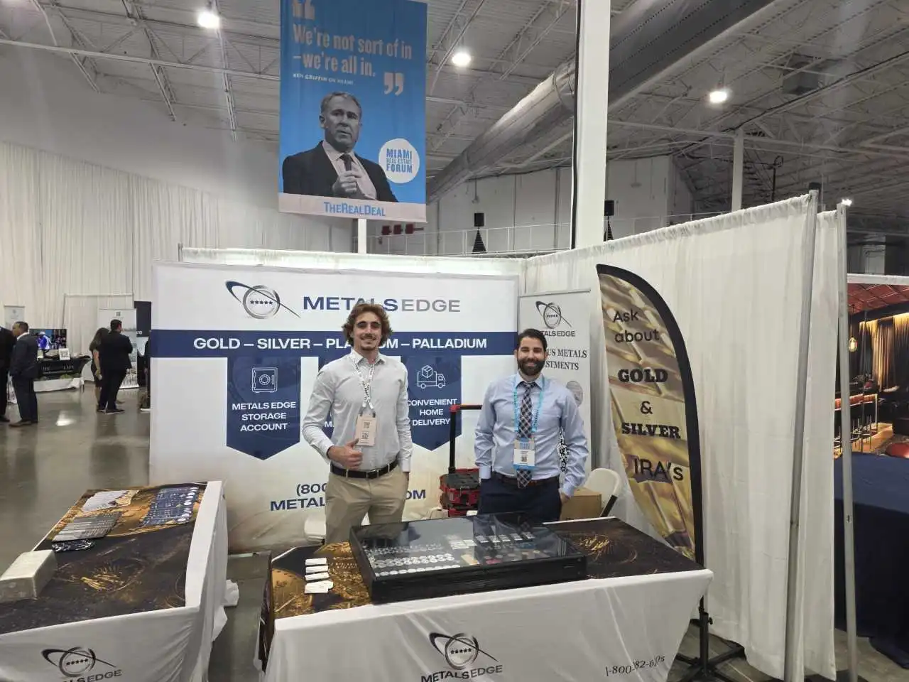 The Real Deal Miami Forum 2025 - Metals Edge Booth | Metals Edge The Real Deal Miami Forum 2025 - Metals Edge Booth