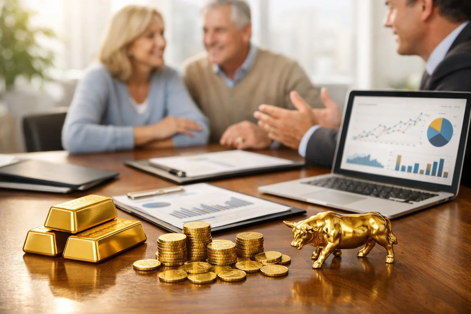 small gold bull | Metals Edge small gold bull