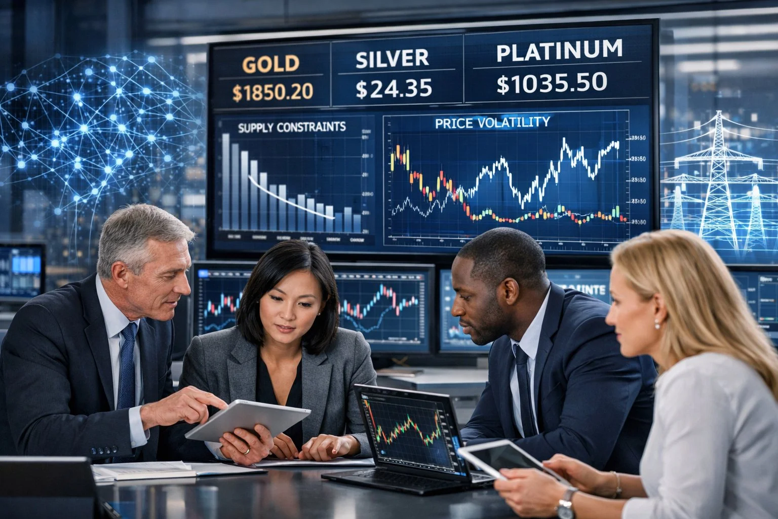 AI Socks of Gold and Silver | Metals Edge AI Socks of Gold and Silver