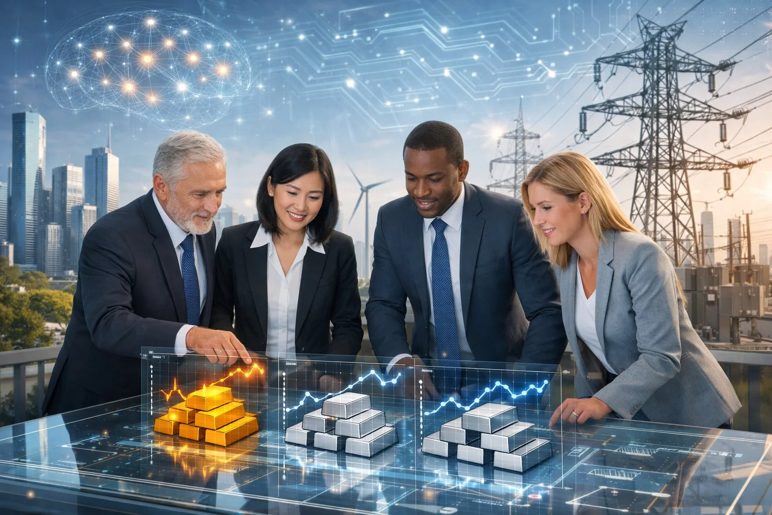 Silver with people | Metals Edge Silver with people