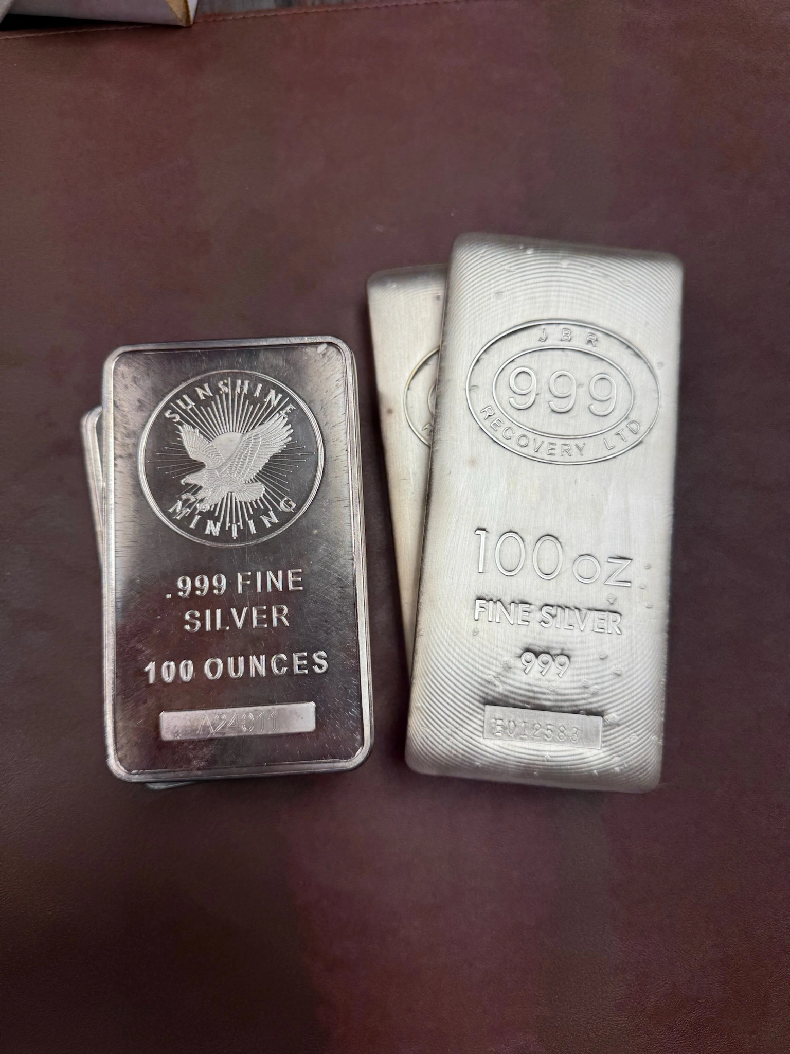 Couple of silver bars