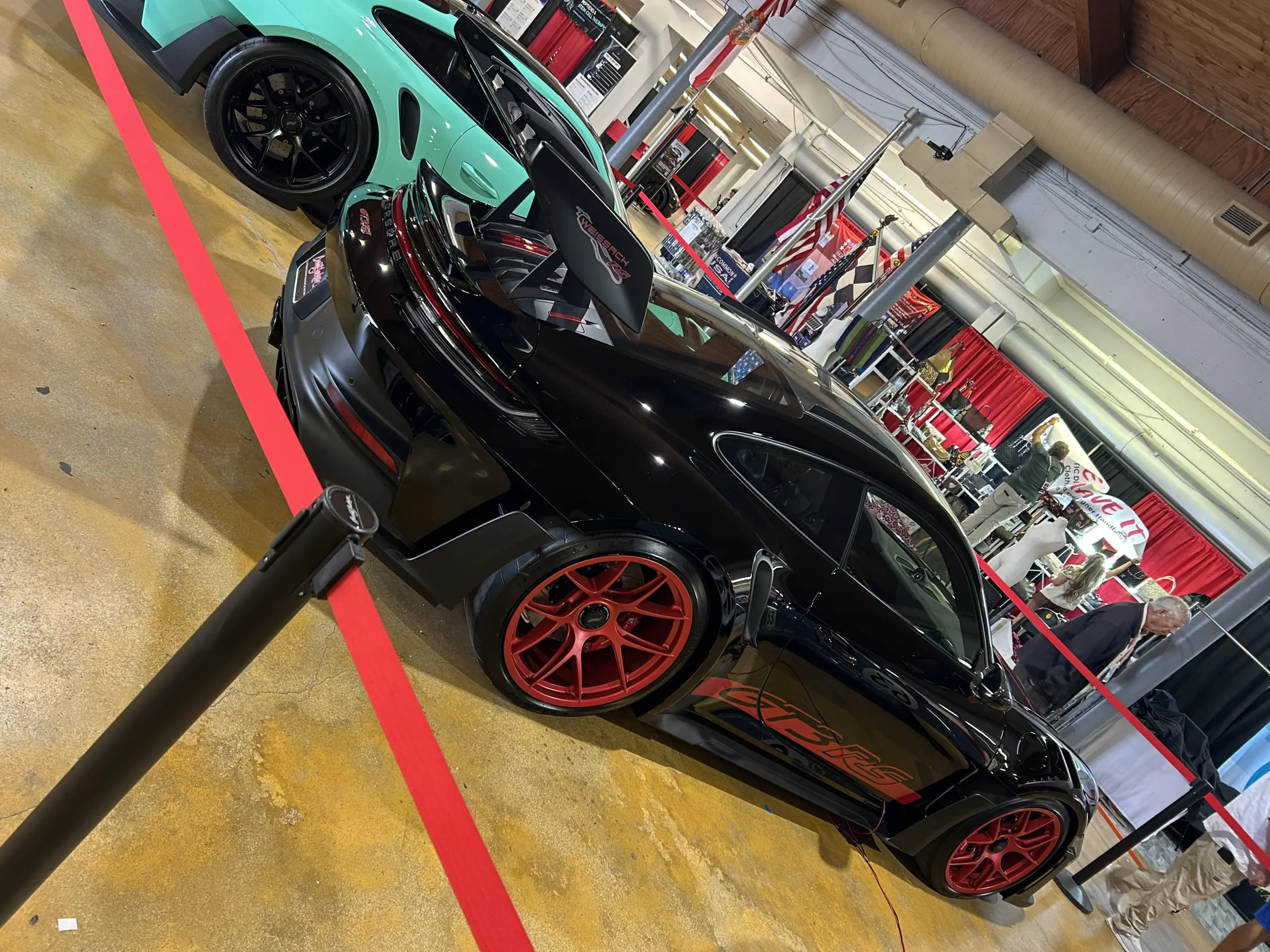 Edge Red Sports Car